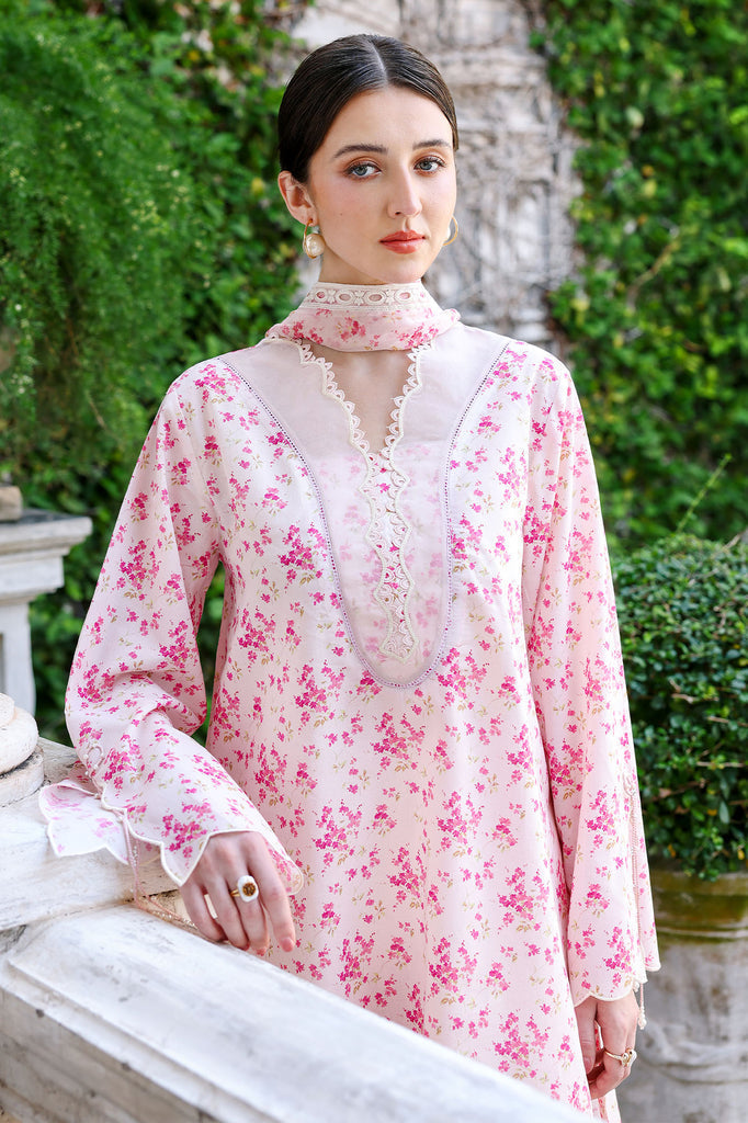 Cross Stitch | Eid Lawn Edit 26 | PEACH SPRINKLE-3