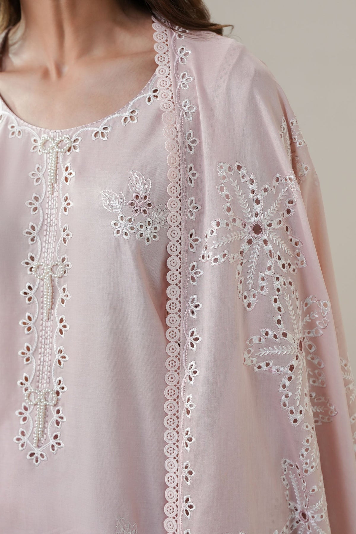 Cross Stitch | Mahiri Embroidered Collection 26 |PETAL DUSK-4