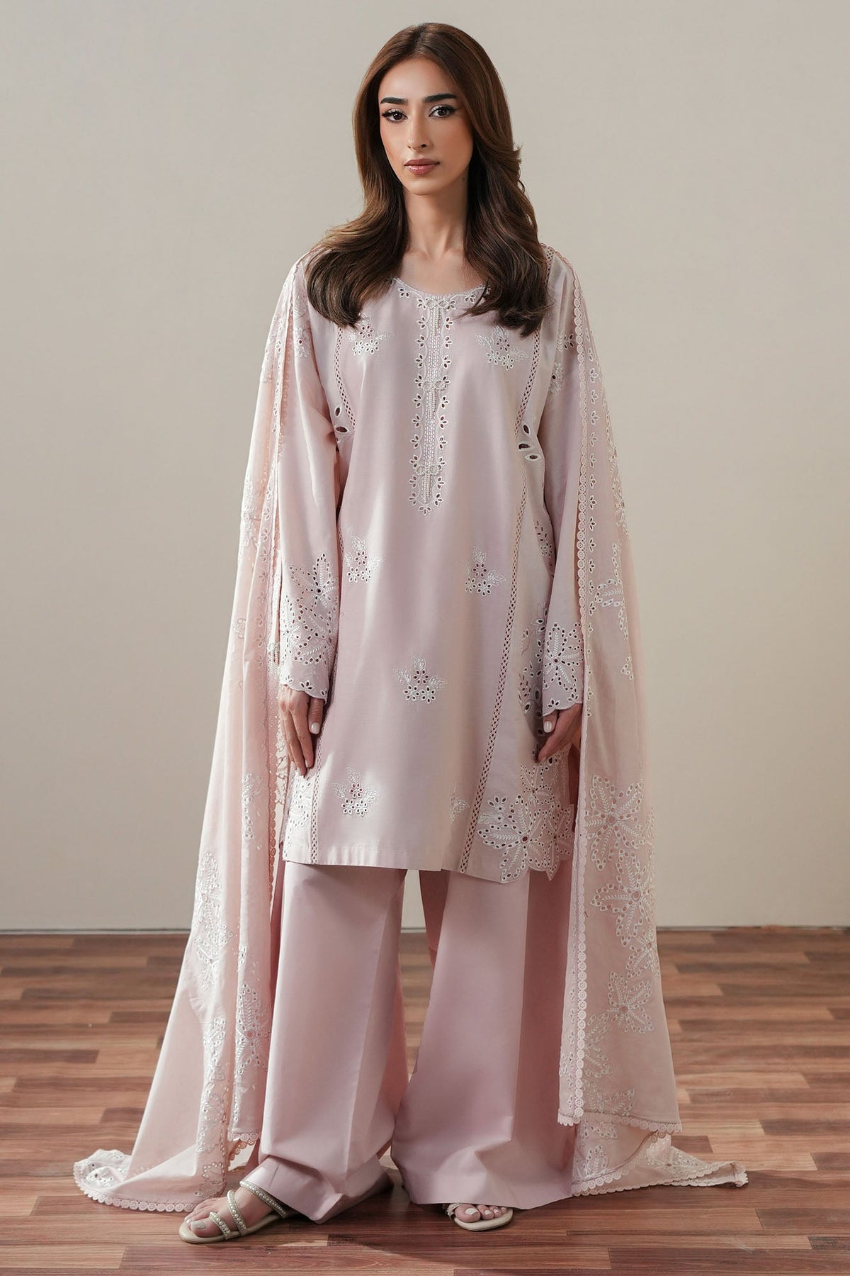 Cross Stitch | Mahiri Embroidered Collection 26 |PETAL DUSK-2