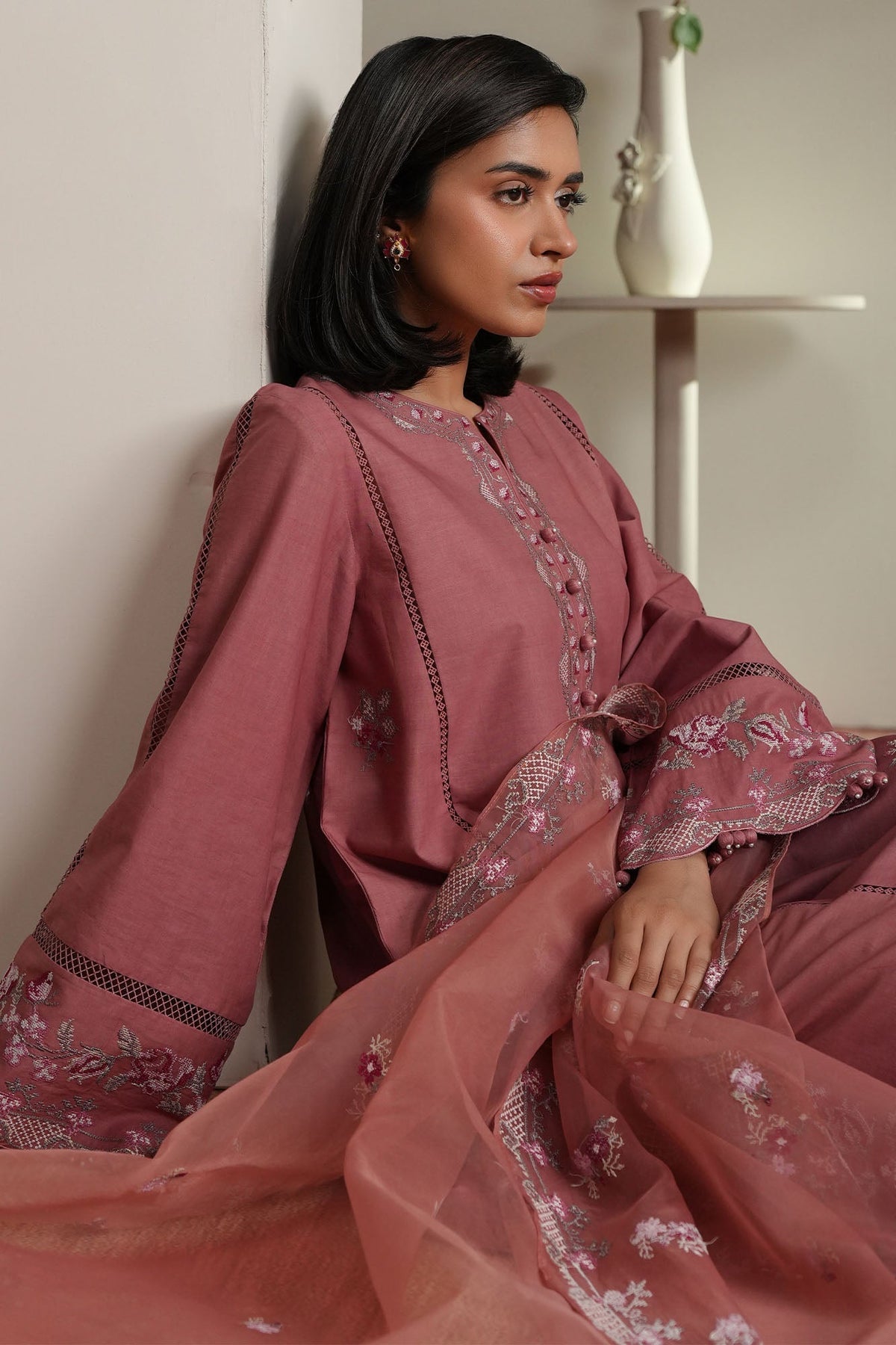 Cross Stitch | Mahiri Embroidered Collection 26 | BLUSH TAPESTRY-6