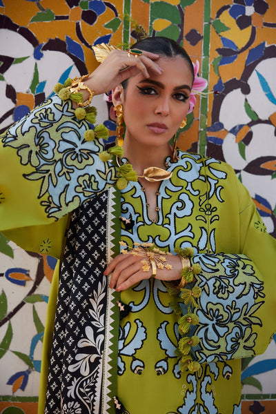 Elan | Luxury Lawn 25 | SOLENE (EL25-03 A) -  Elan Ladies Clothes - Original Designer Dress - House of Maryam