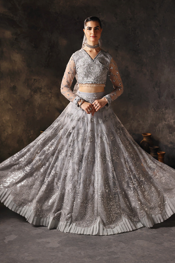 Saffron | Aatish Formals | Rang-e-Barq -  Saffron Formal -  House of Maryam