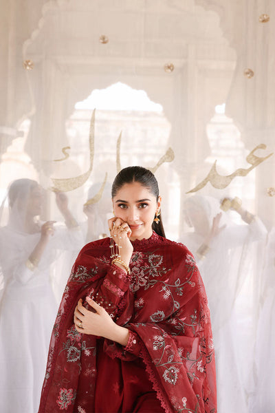 Cross Stitch | Eid Lawn 26 | ROUGE FLARE