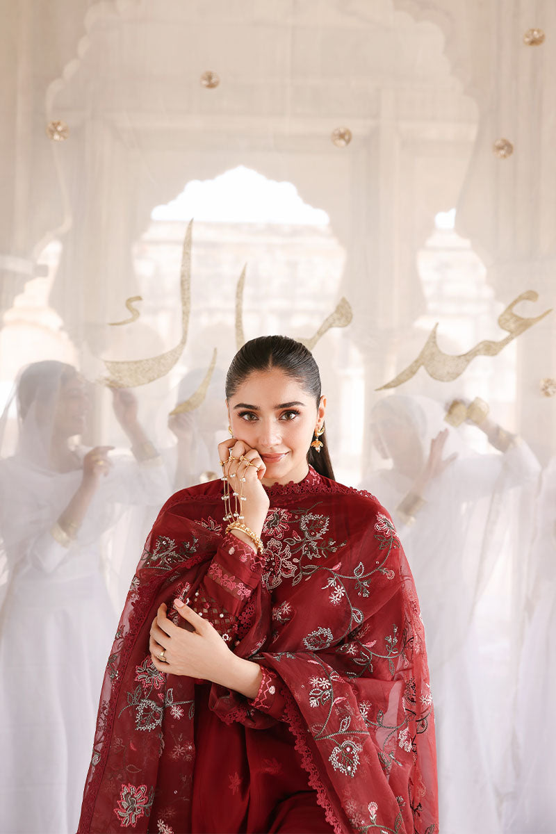 Cross Stitch | Eid Lawn 26 | ROUGE FLARE-4
