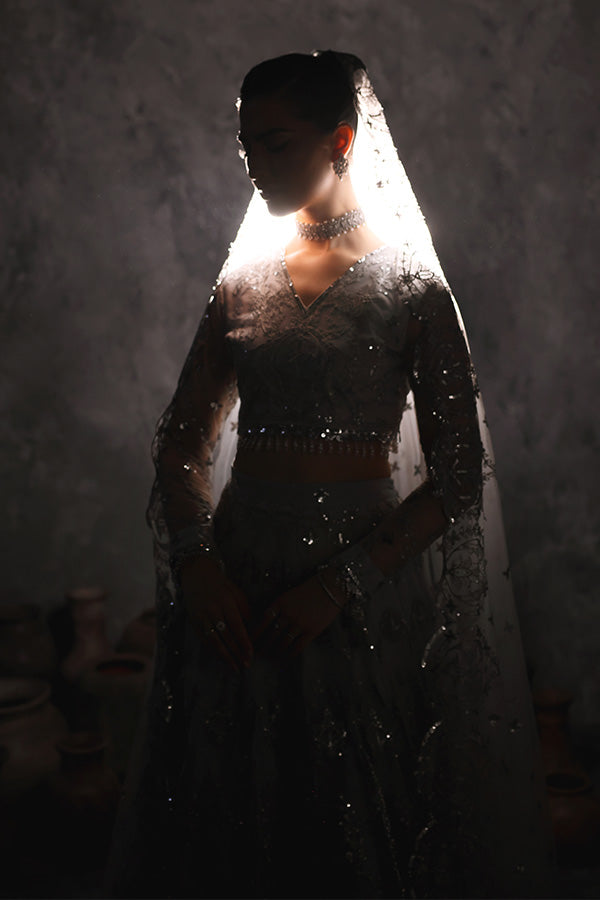 Saffron | Aatish Formals | Rang-e-Barq -  Saffron Formal - Original Designer Dress - House of Maryam