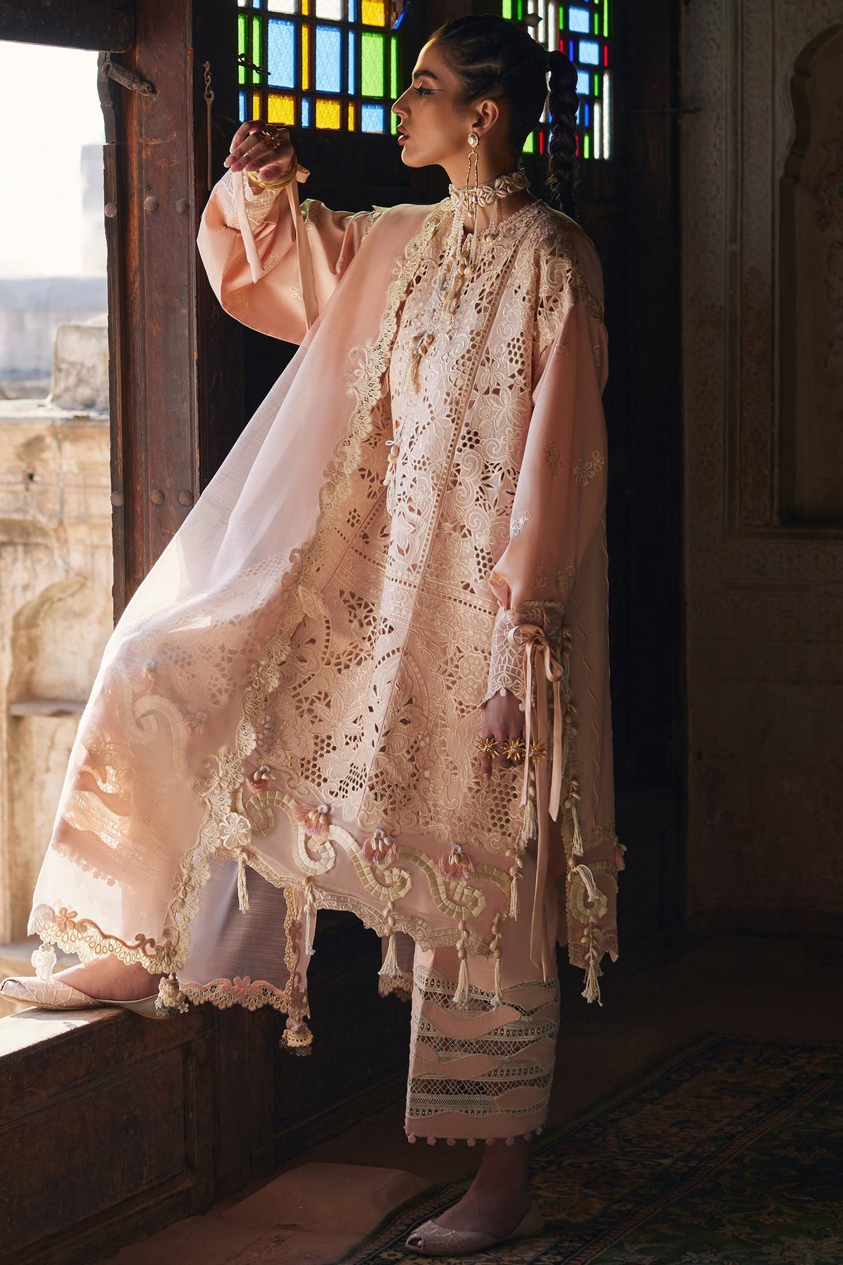 Elan | Luxury Lawn 25 | ISLA (EL25-02 A) -  Elan Ladies Clothes - Original Designer Dress - House of Maryam