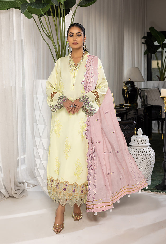Humdum | Charlotte Chikankari Lawn | D06 -  HumDum Luxury - Original Designer Dress - House of Maryam