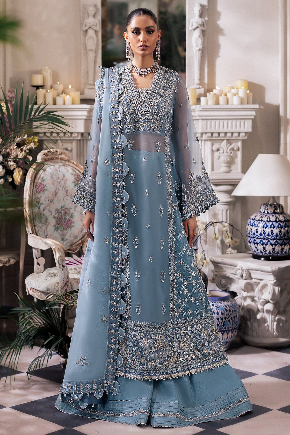 Zaha | Gossamer Formals 24 | AZURA (ZC24-07) -  Zaha Bridal - Original Designer Dress - House of Maryam