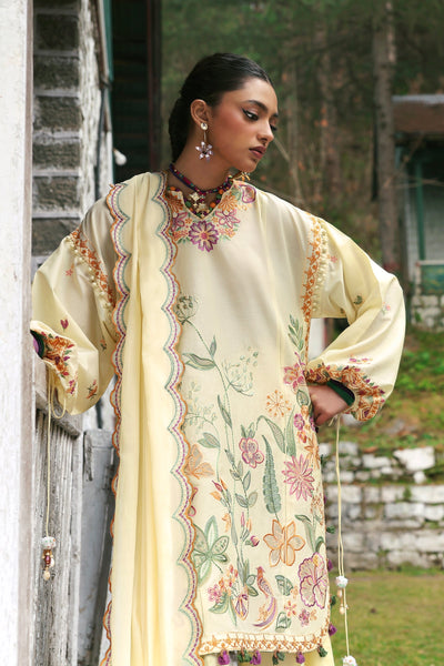 Zaha | Lawn 25 | ZANIA (ZL25-13 A) -  Zaha Ladies Clothes - Original Designer Dress - House of Maryam