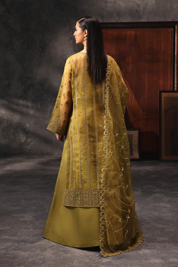 Saffron | Aatish Formals | Shola-e-Noor -  Saffron Formal - Original Designer Dress - House of Maryam