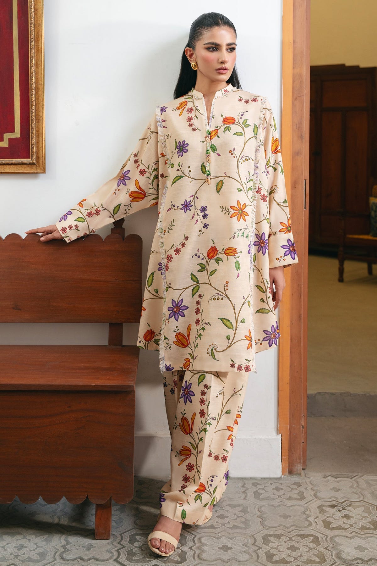 Zaha | Aangan Ready to Wear |  ZAIRA (ZRW-21338) -  Zaha Ladies Clothes - Original Designer Dress - House of Maryam
