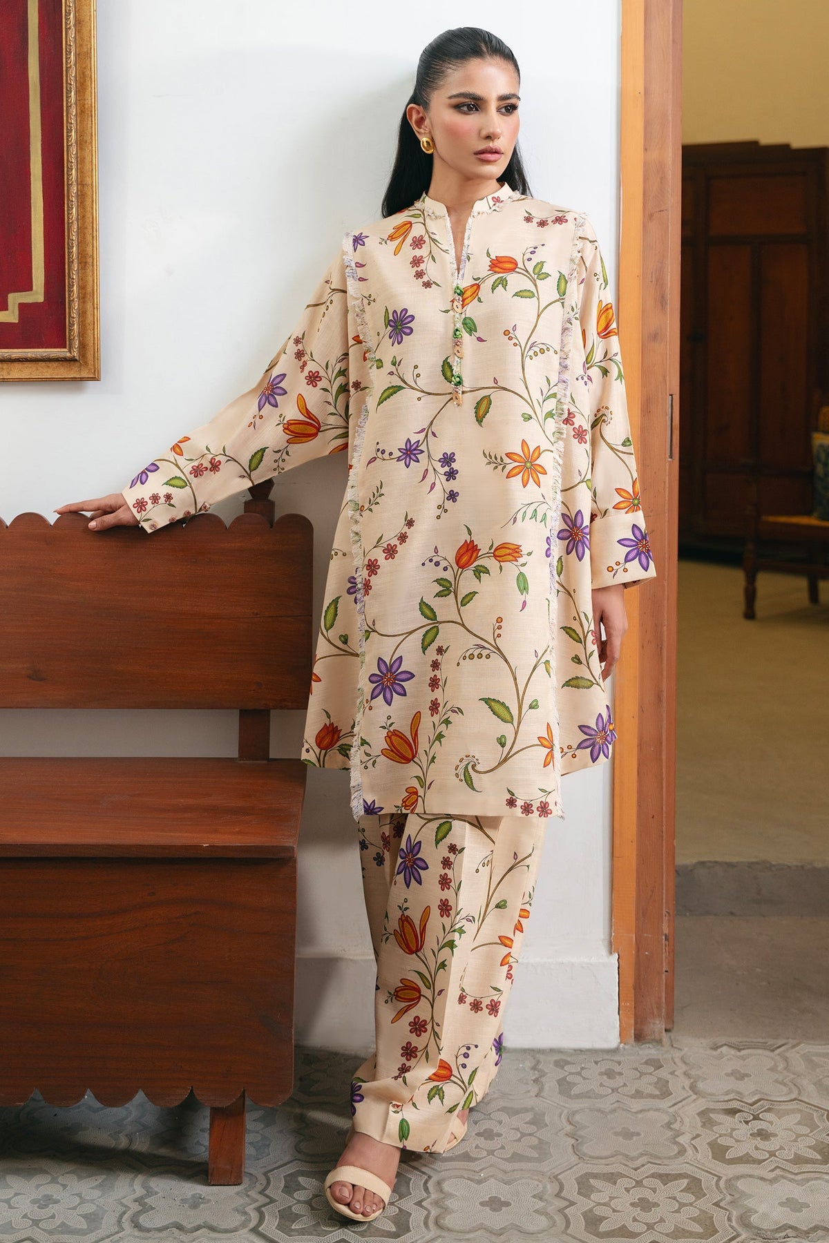 Zaha | Aangan Ready to Wear |  ZAIRA (ZRW-21338) -  Zaha Ladies Clothes - Original Designer Dress - House of Maryam