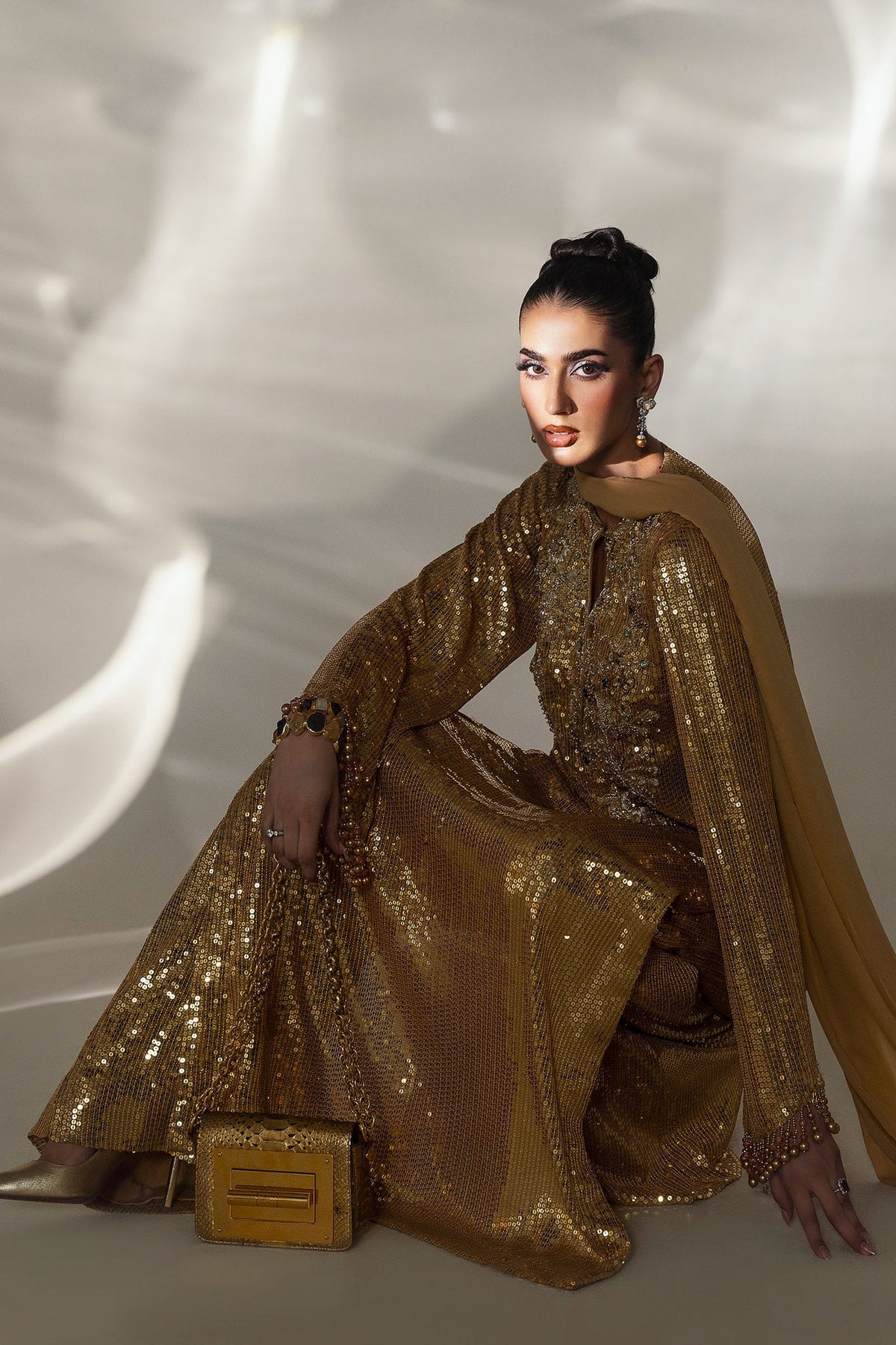 Elan | Lueur Dor | CÉLESTE D’OR (EP-21410) -  Elan Ladies Clothes - Original Designer Dress - House of Maryam