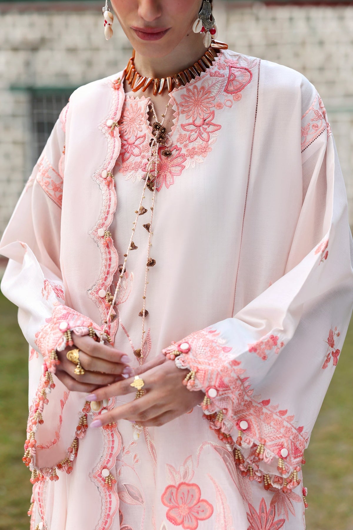 Zaha | Lawn 25 | ZANIA (ZL25-13 B) -  Zaha Ladies Clothes - Original Designer Dress - House of Maryam