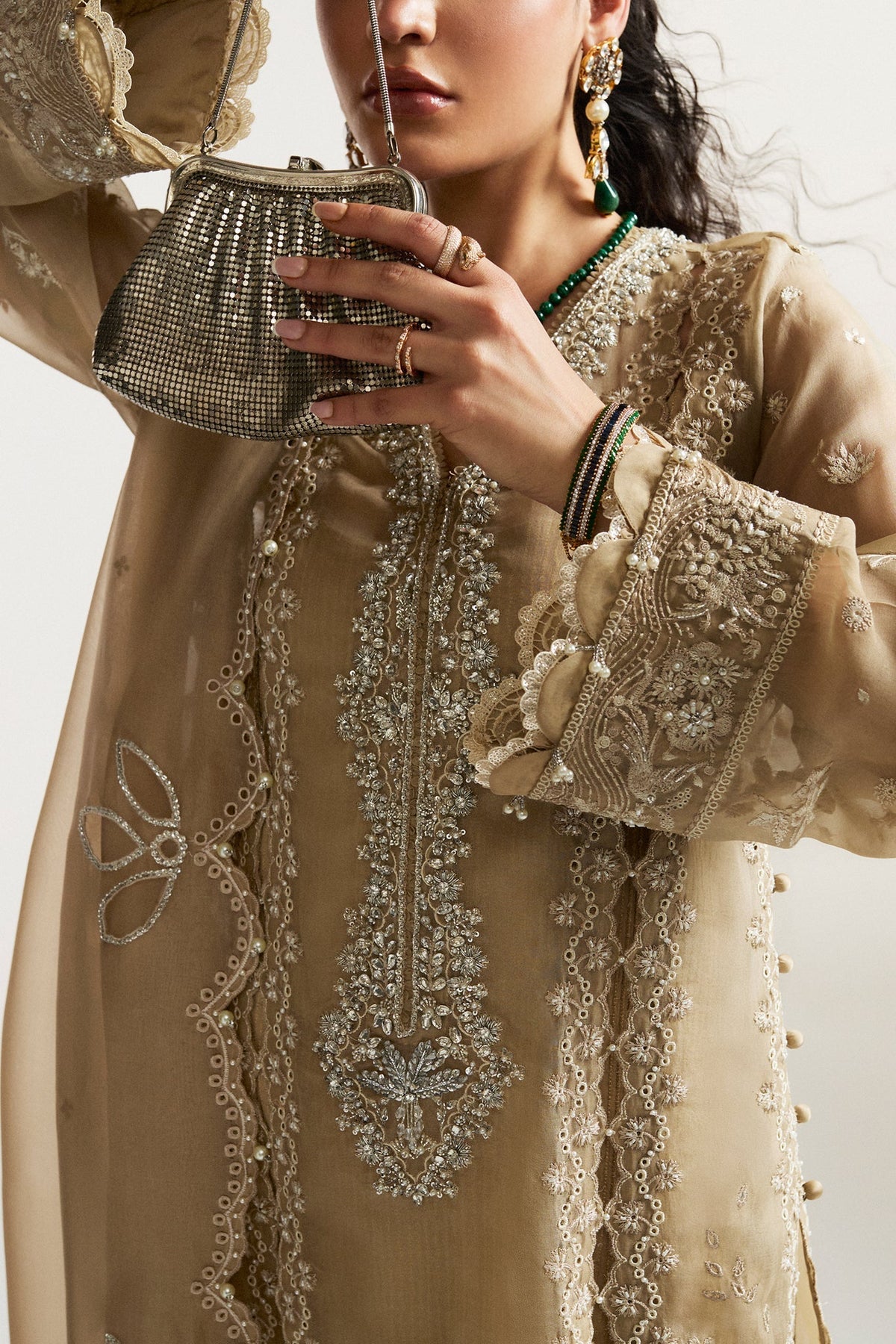 Elan I Vital Ornee I SOLEIL ÉLIXIR (EV-21372) -  Elan Ladies Clothes - Original Designer Dress - House of Maryam