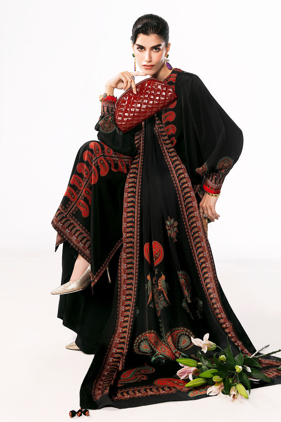 Elan | Auree Pret | AZÉLIE (EV-21394) -  Elan Ladies Clothes - Original Designer Dress - House of Maryam
