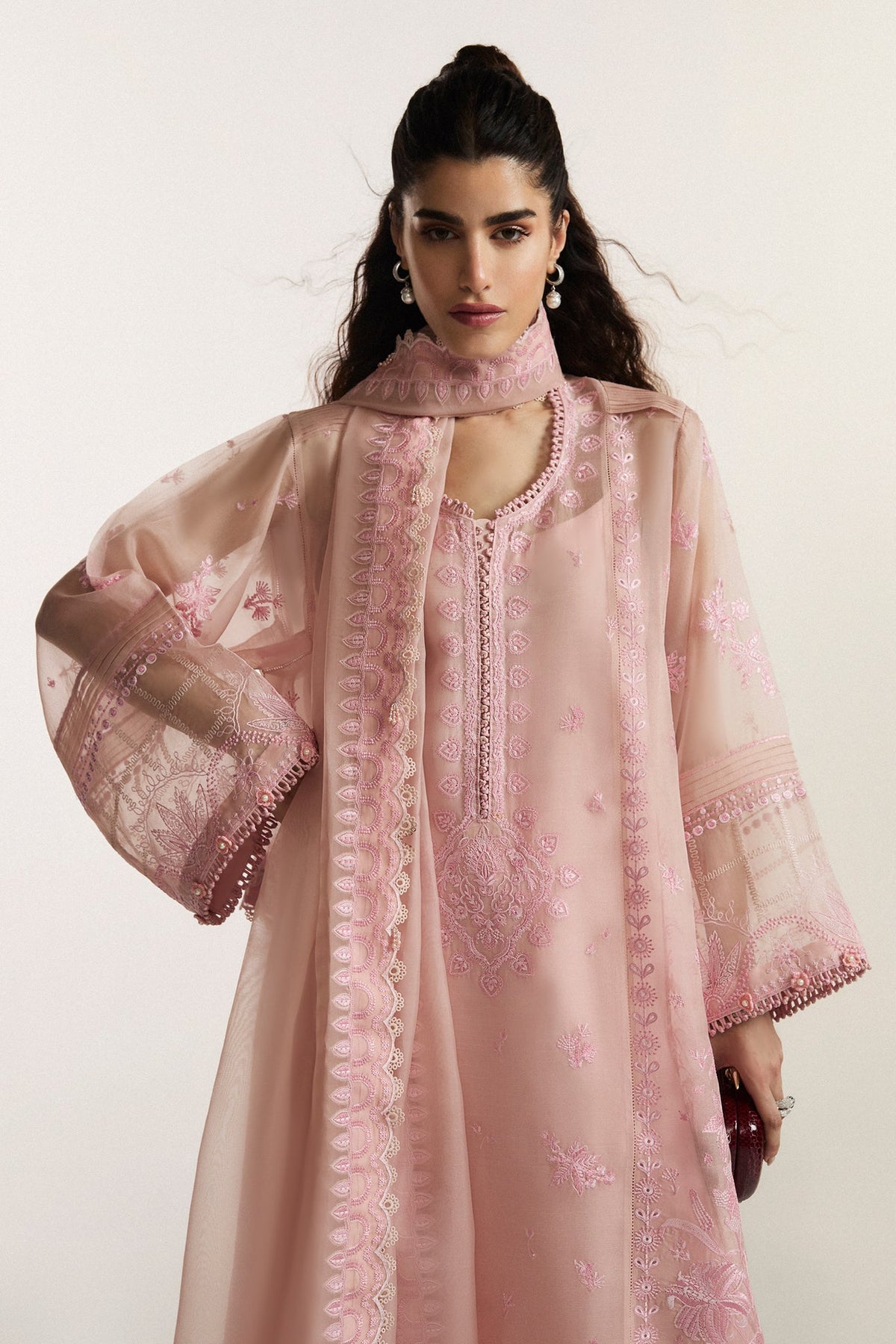Elan I Vital Ornee I ROSÉA (EV-21354) -  Elan Ladies Clothes - Original Designer Dress - House of Maryam