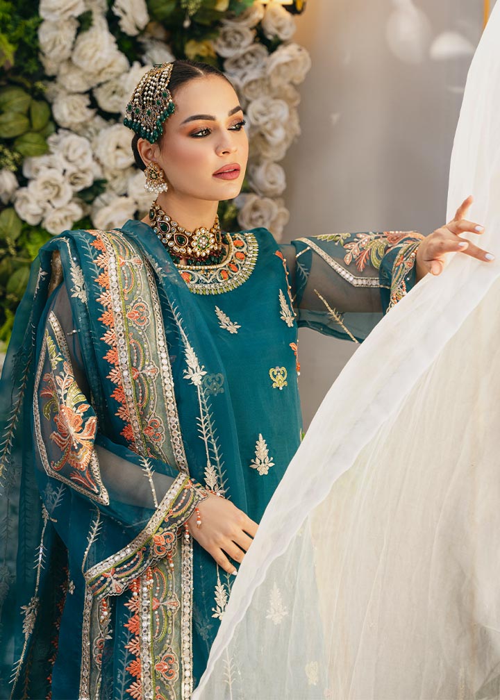 Daud Abbas | Formals Collection | Khushboo -  Daud Abbas Formal - Original Designer Dress - House of Maryam