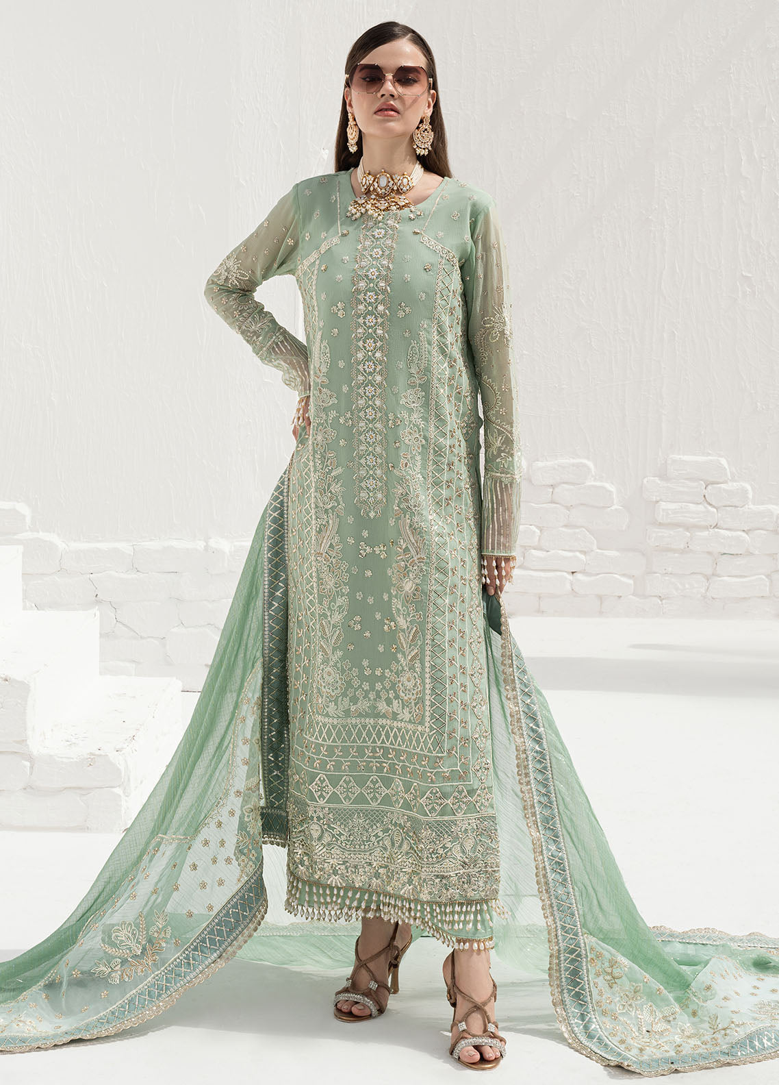 Sahane | Savoir Luxury Formals | CT-140008 Elise - Savoir by Designer Sahane - House of Maryam - Pakistani Designer Ethnic Wear in {{ shop.shopifyCountryName }}