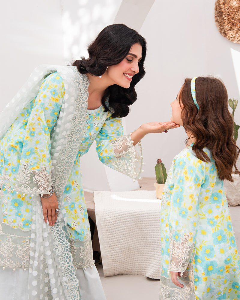 Ain | Mommy & Me | AL-855 Kids -  Ain  - Original Designer Dress - House of Maryam