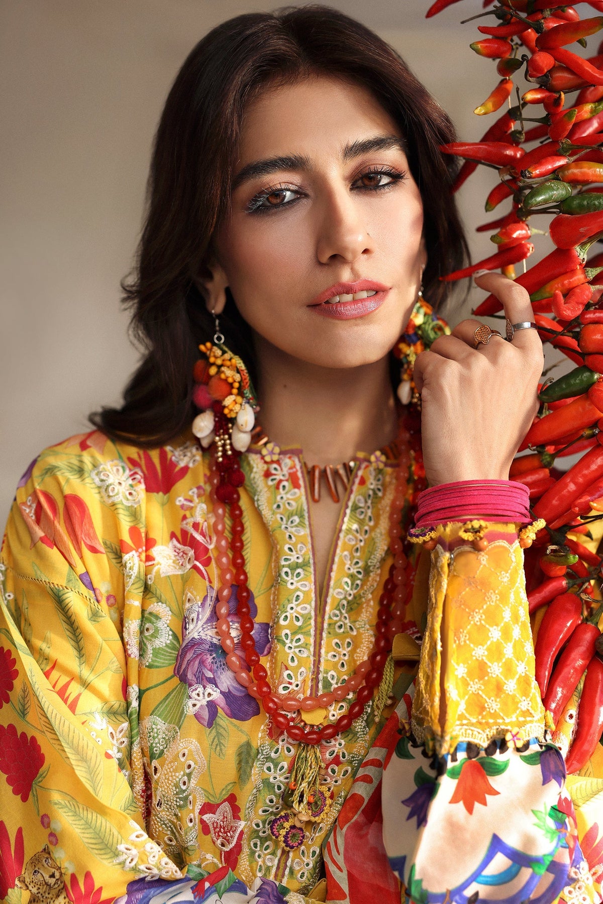 Zaha | Lawn 25 | ZARAAH (ZL25-08 A) -  Zaha Ladies Clothes - Original Designer Dress - House of Maryam
