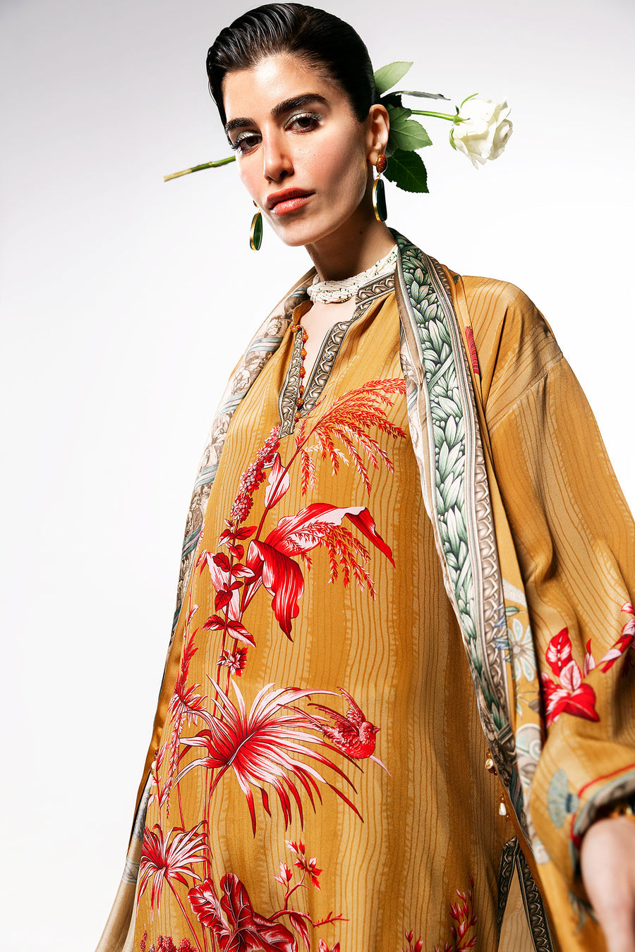 Elan | Auree Pret |ORIANE (EV-21398) -  Elan Ladies Clothes - Original Designer Dress - House of Maryam