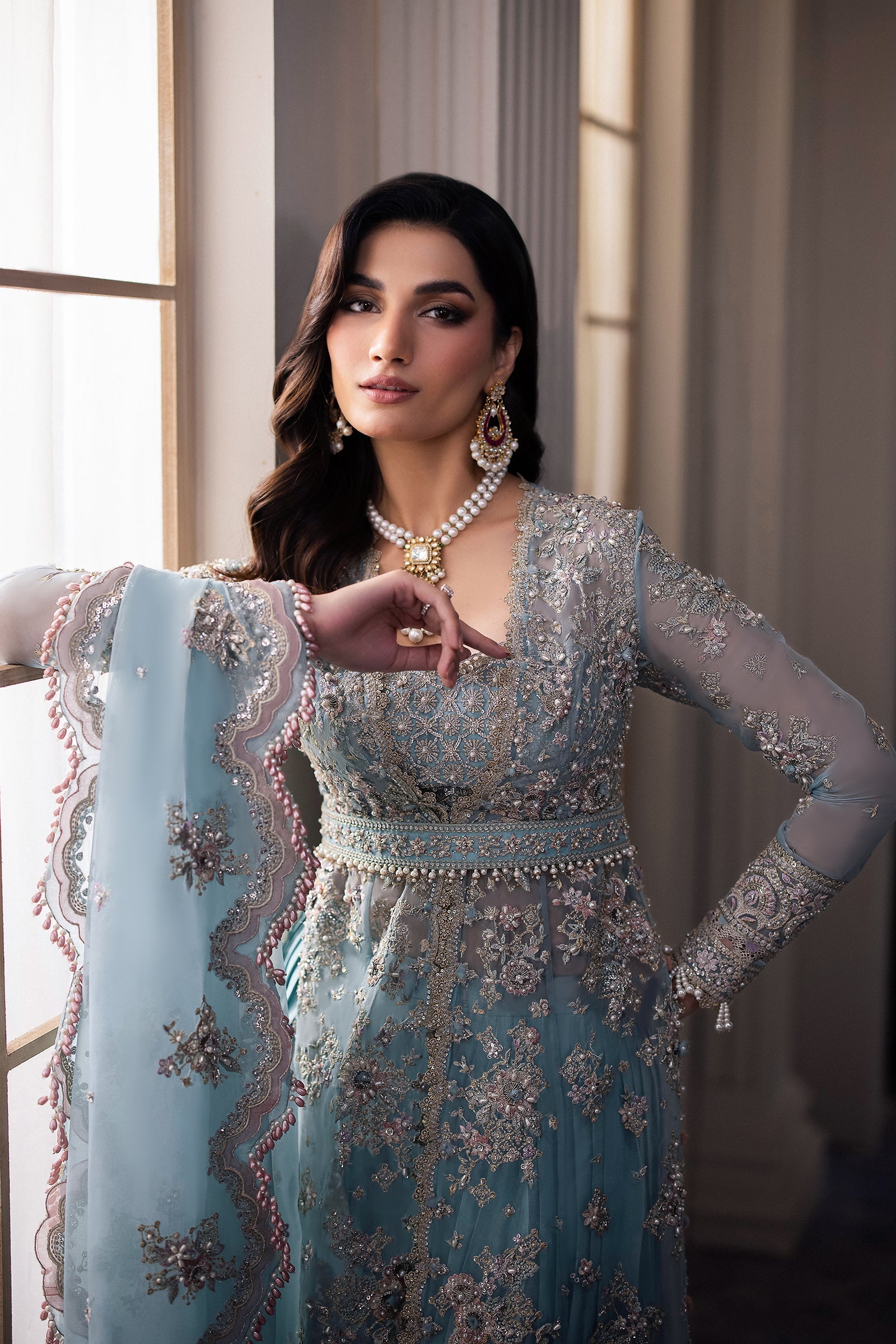 Zaha | Gossamer Formals 24 | KIANA (ZC24-04) by Designer Zaha - House of Maryam - Pakistani Designer Ethnic Wear in {{ shop.shopifyCountryName }}