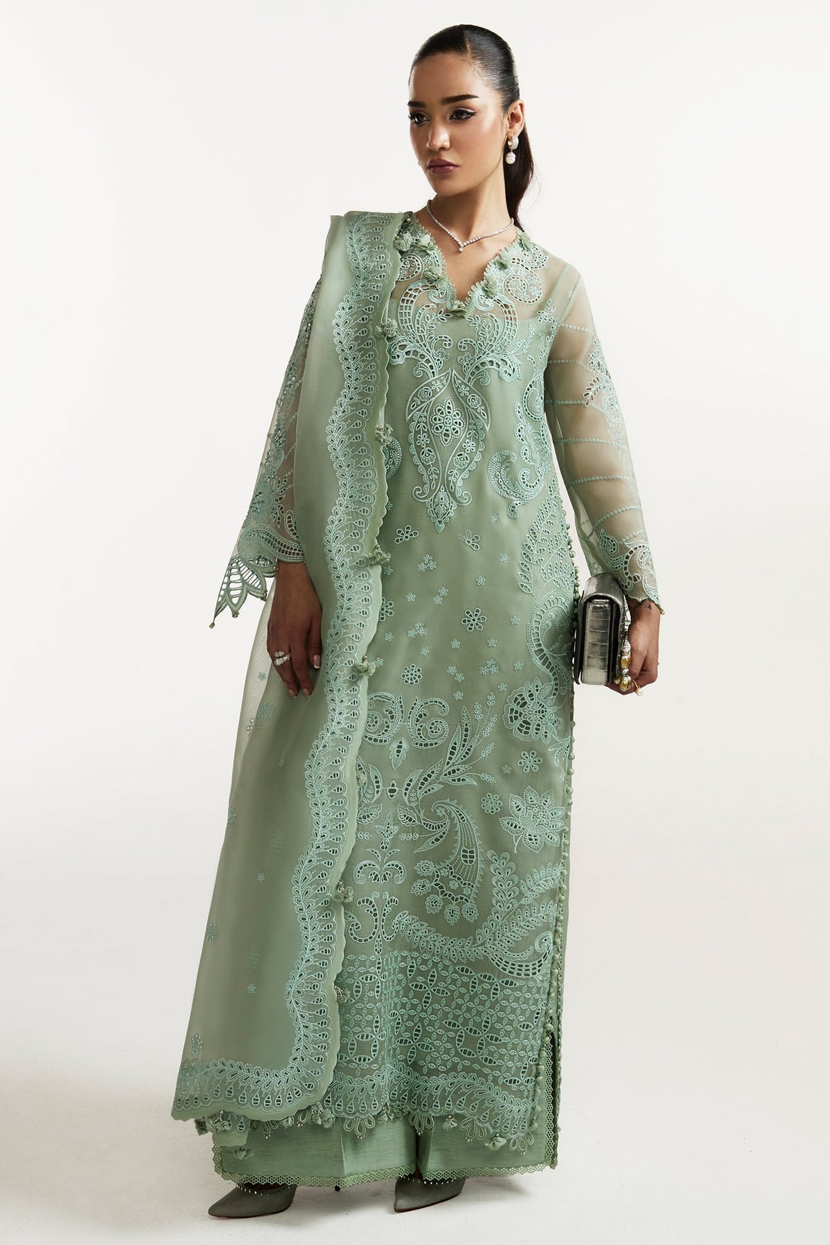 Elan I Vital Ornee I ÉLYSÉE (EV-21355) -  Elan Ladies Clothes - Original Designer Dress - House of Maryam