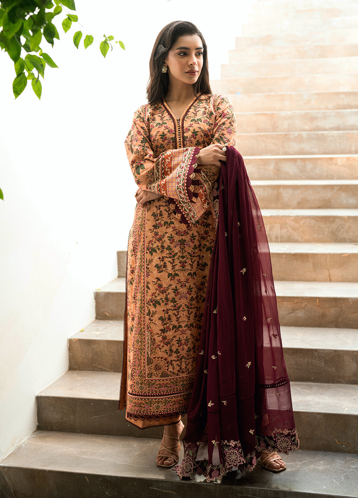 Sahane | Virelle The Lawn Edit | CG50001 Wildflower-5