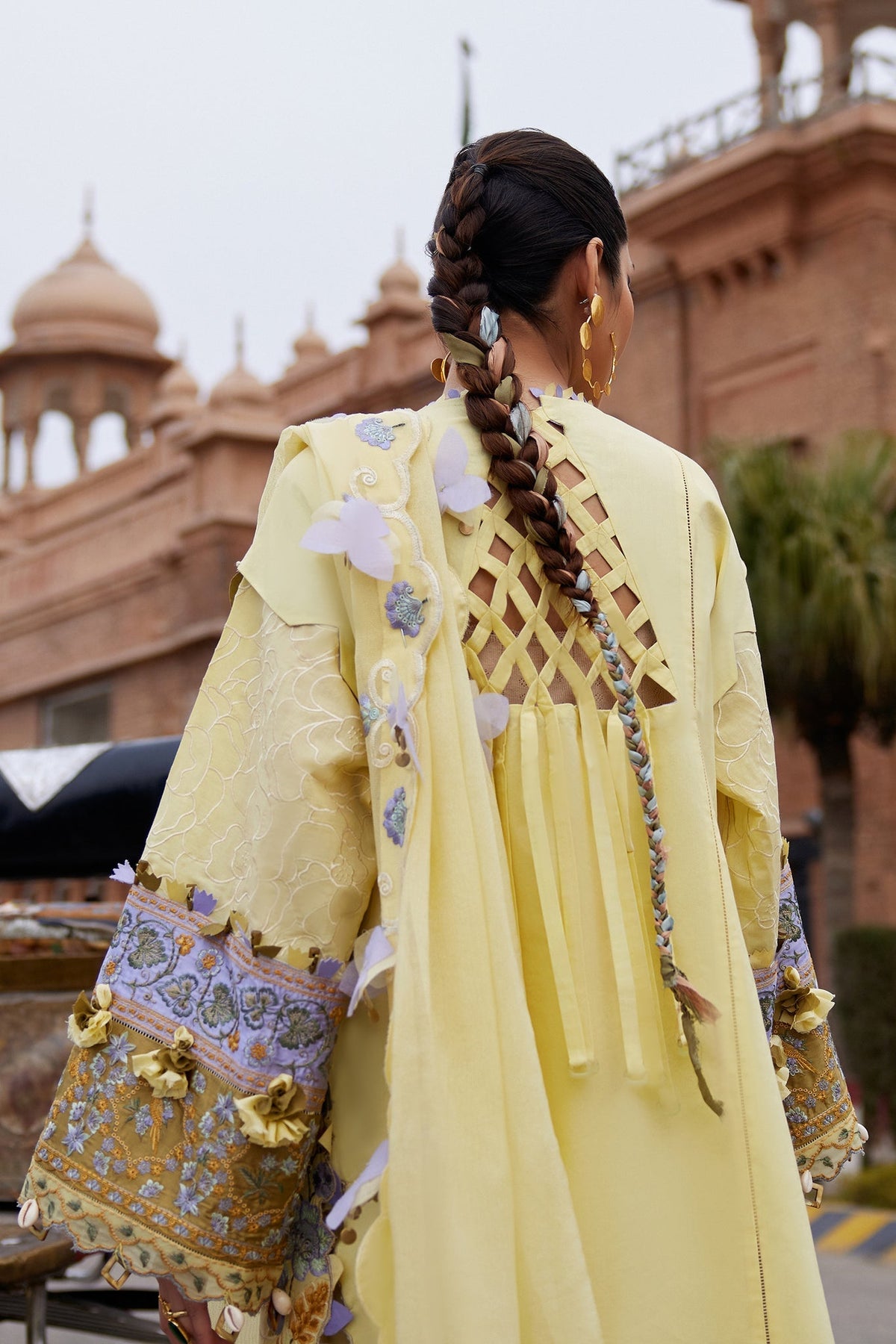 Elan | Luxury Lawn 25 | AMARA (EL25-09 A) -  Elan Ladies Clothes - Original Designer Dress - House of Maryam