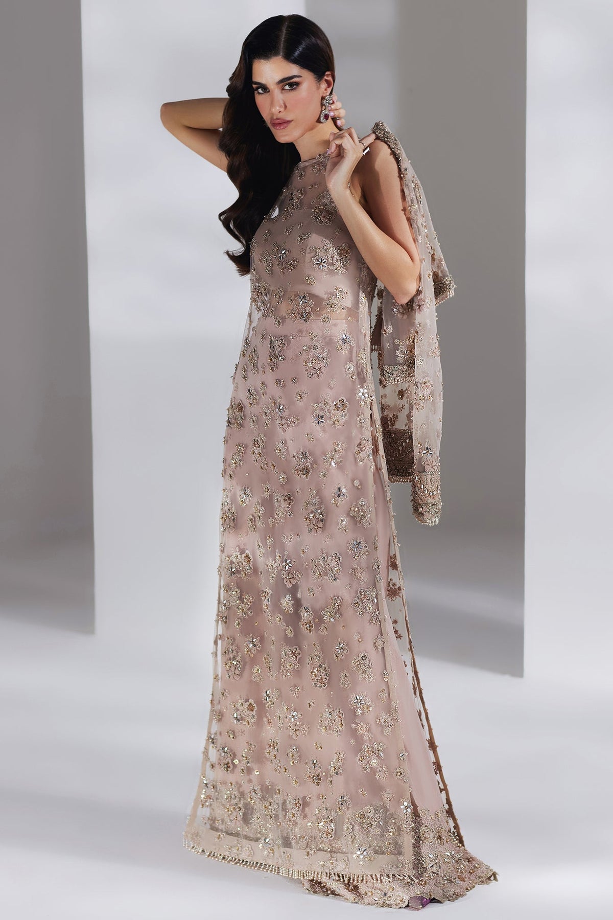 Elan | Luxury Wedding Wears | BRUME ROSÉE (EP-20885)-2