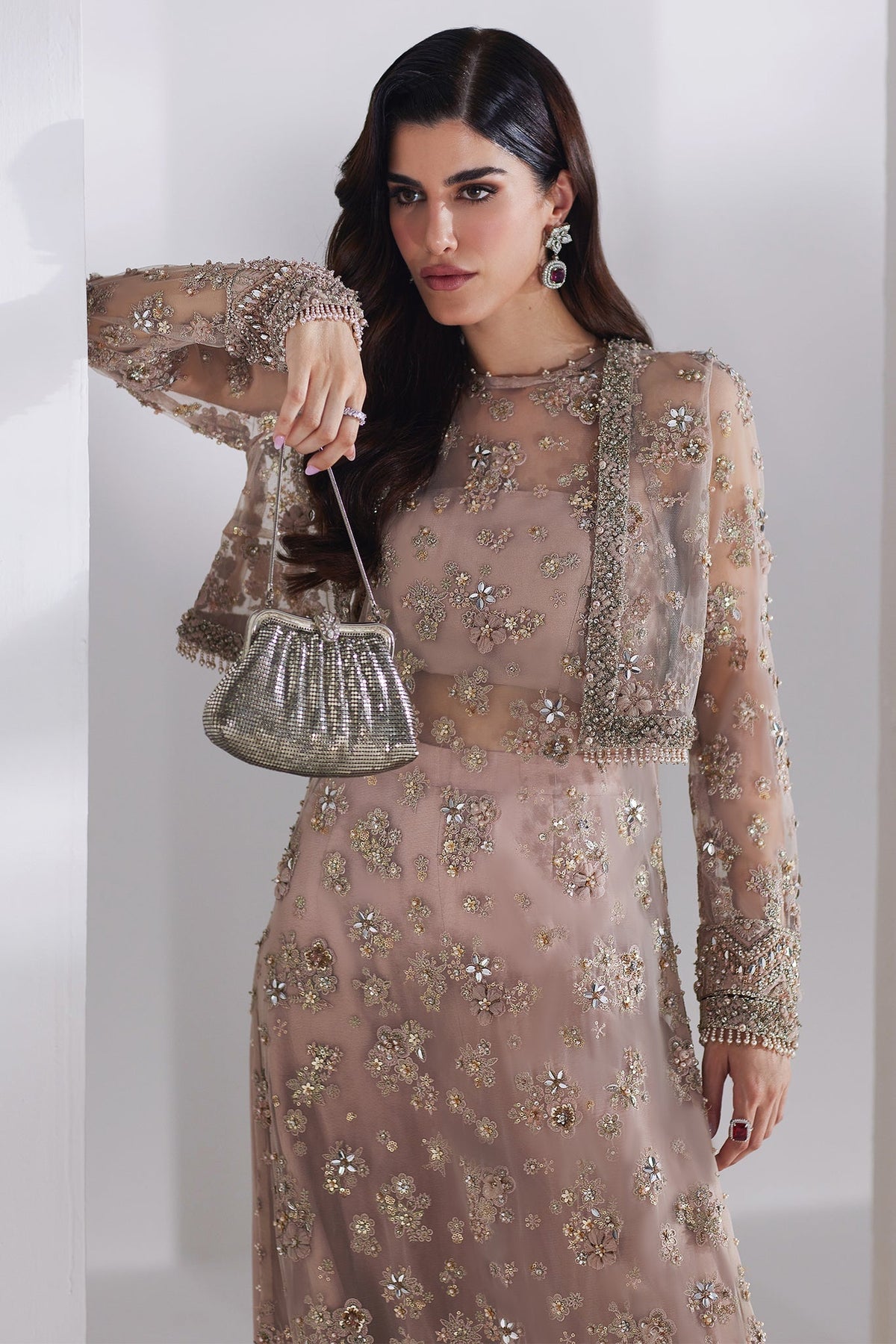 Elan | Luxury Wedding Wears | BRUME ROSÉE (EP-20885)-3