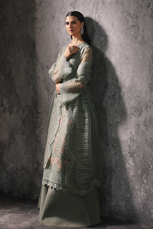 Saffron | Aatish Formals | Sehar-e-Shama -  Saffron Formal - Original Designer Dress - House of Maryam