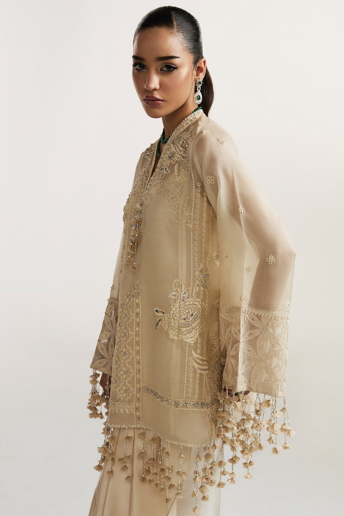Elan I Vital Ornee I SOLENNE D'OR (EV-21356) -  Elan Ladies Clothes - Original Designer Dress - House of Maryam