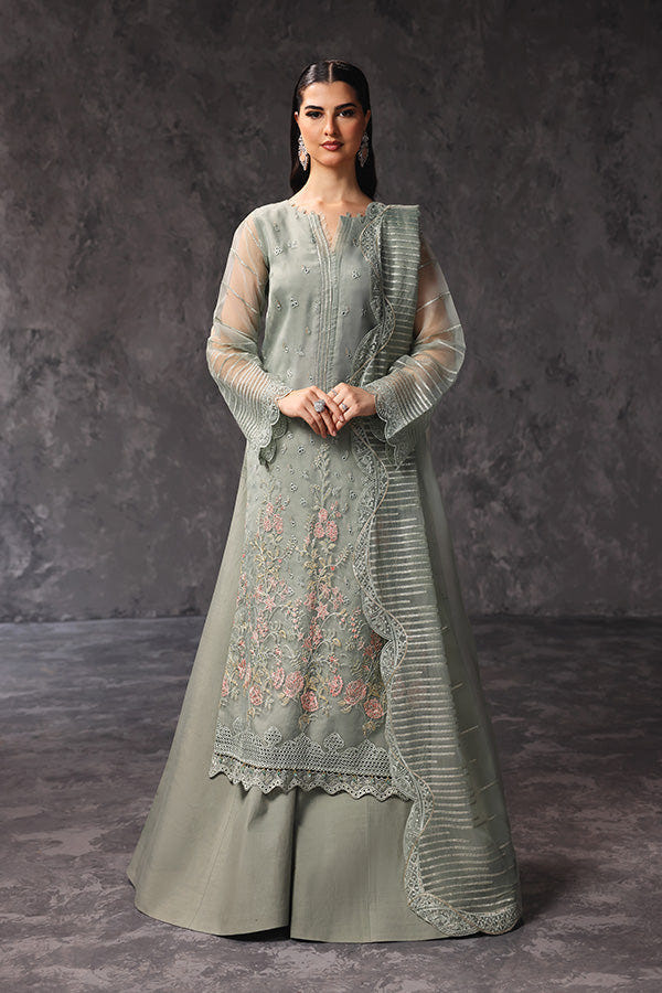 Saffron | Aatish Formals | Sehar-e-Shama -  Saffron Formal - Original Designer Dress - House of Maryam