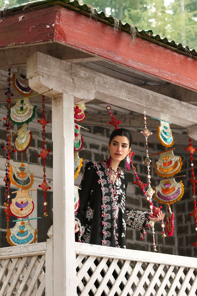 Zaha | Lawn 25 | AABROO (ZL25-05 B) -  Zaha Ladies Clothes - Original Designer Dress - House of Maryam