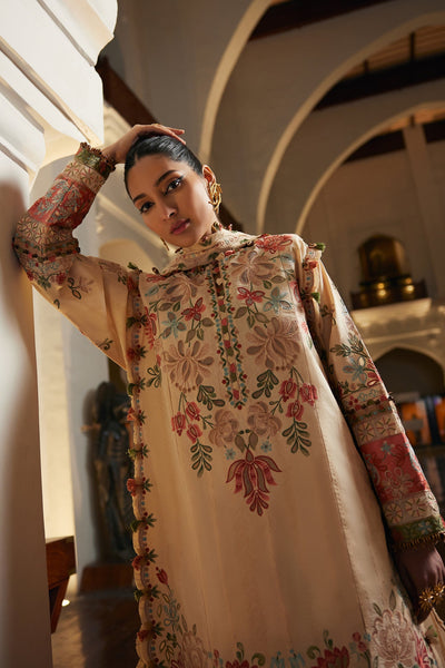 Elan | Luxury Lawn 25 | ZAHARA (EL25-07 B) -  Elan Ladies Clothes - Original Designer Dress - House of Maryam