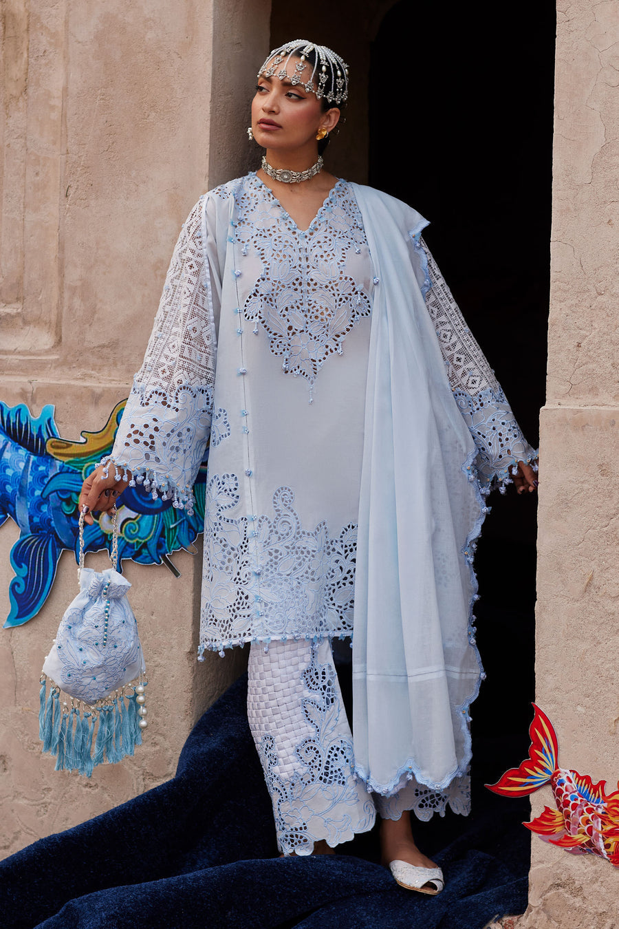 Elan | Kashmee Legacy Lawn 26 |BRUMINE (EL26-02 A), image 3