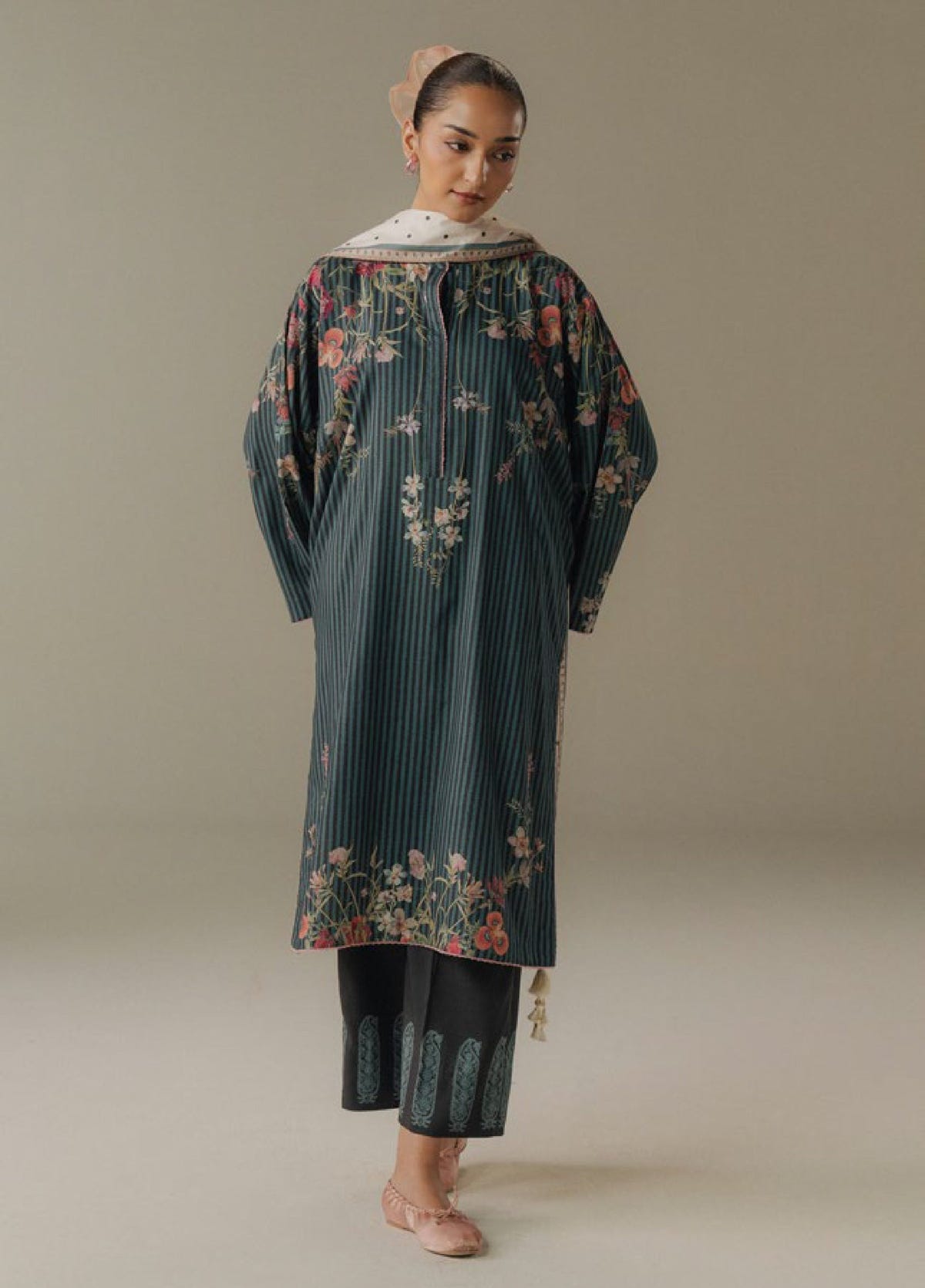 Zara Shahjahan | Coco Prints 25 | Amber Days-1B