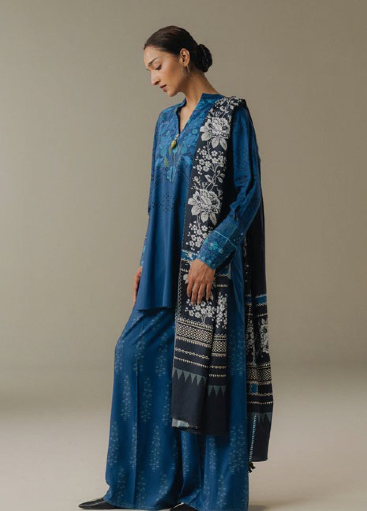 Zara Shahjahan | Coco Prints 25 |Terracotta Sky-9B, image 2