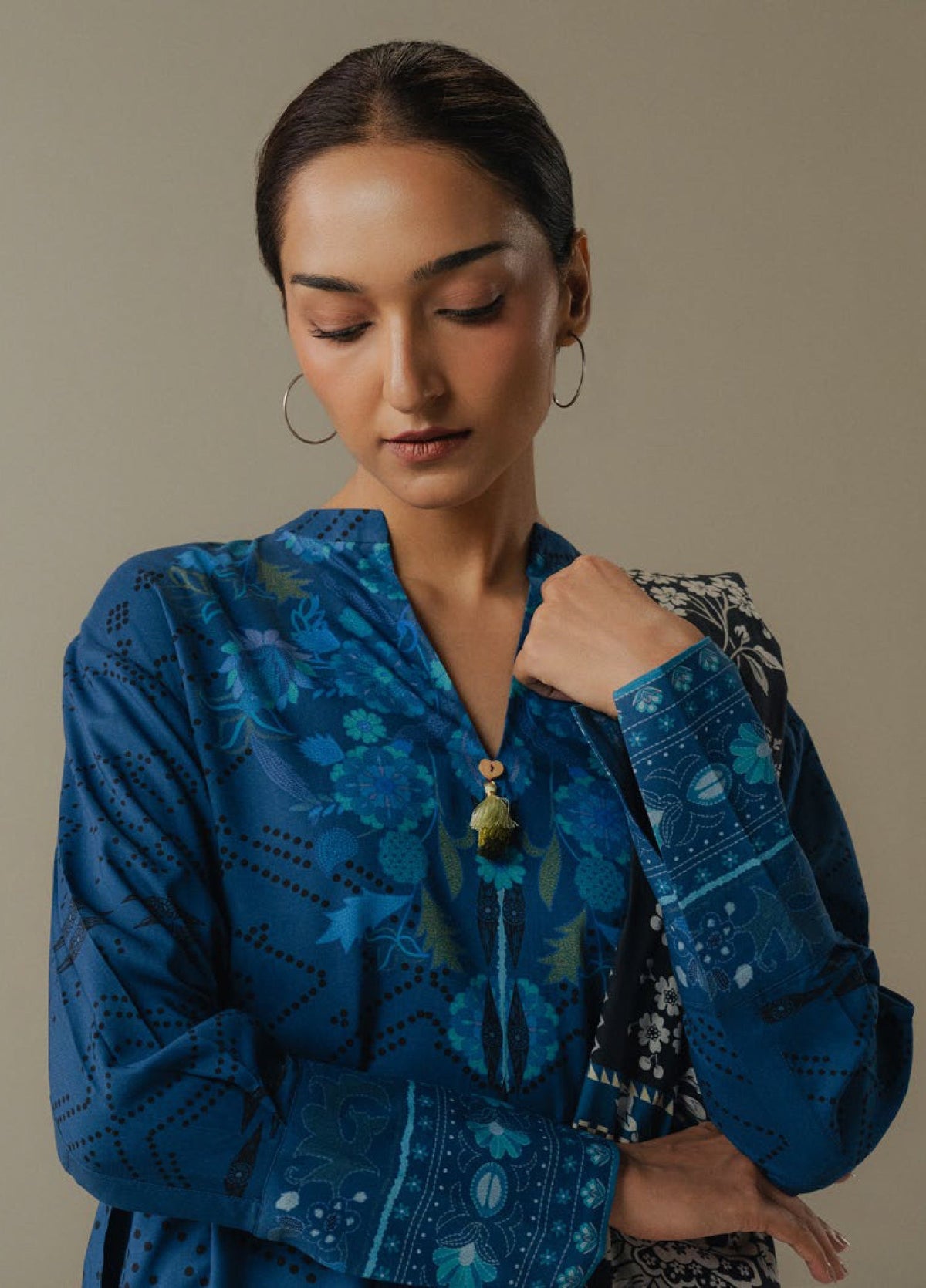 Zara Shahjahan | Coco Prints 25 |Terracotta Sky-9B, image 3