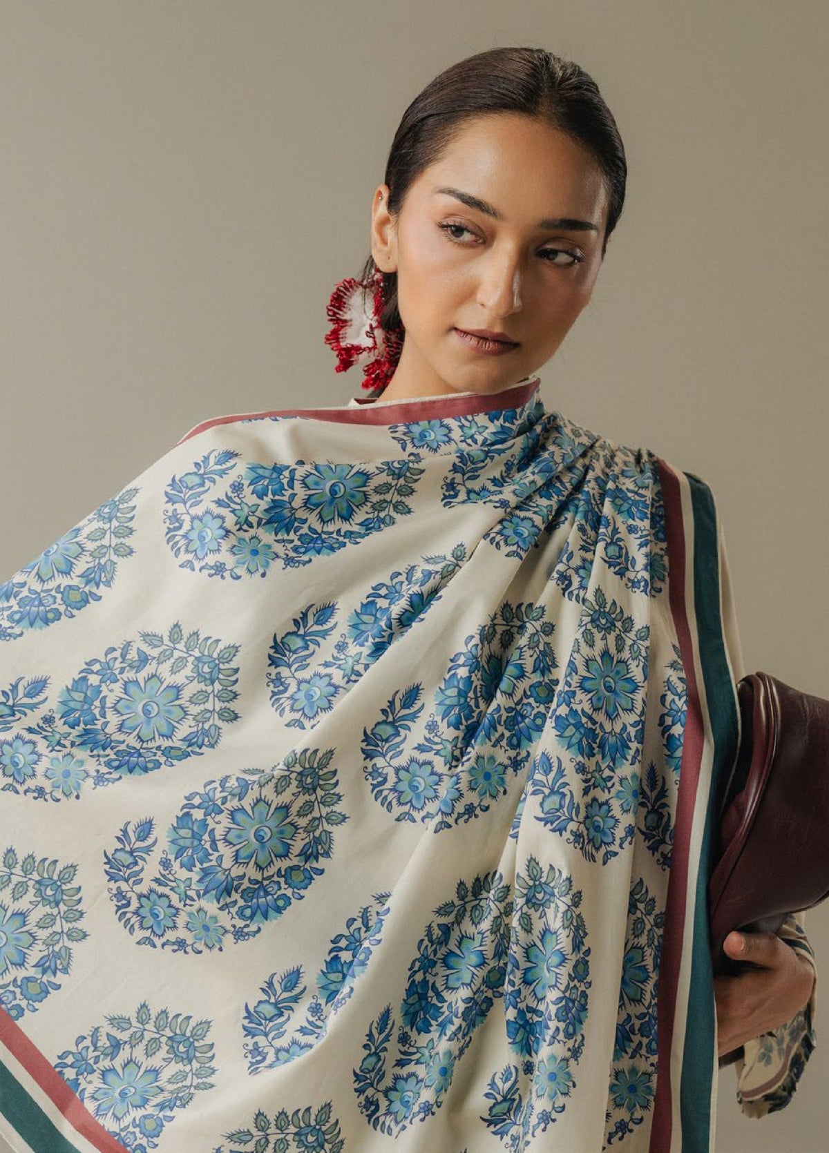 Zara Shahjahan | Coco Prints 25 |Hushed Ember-6A, image 4