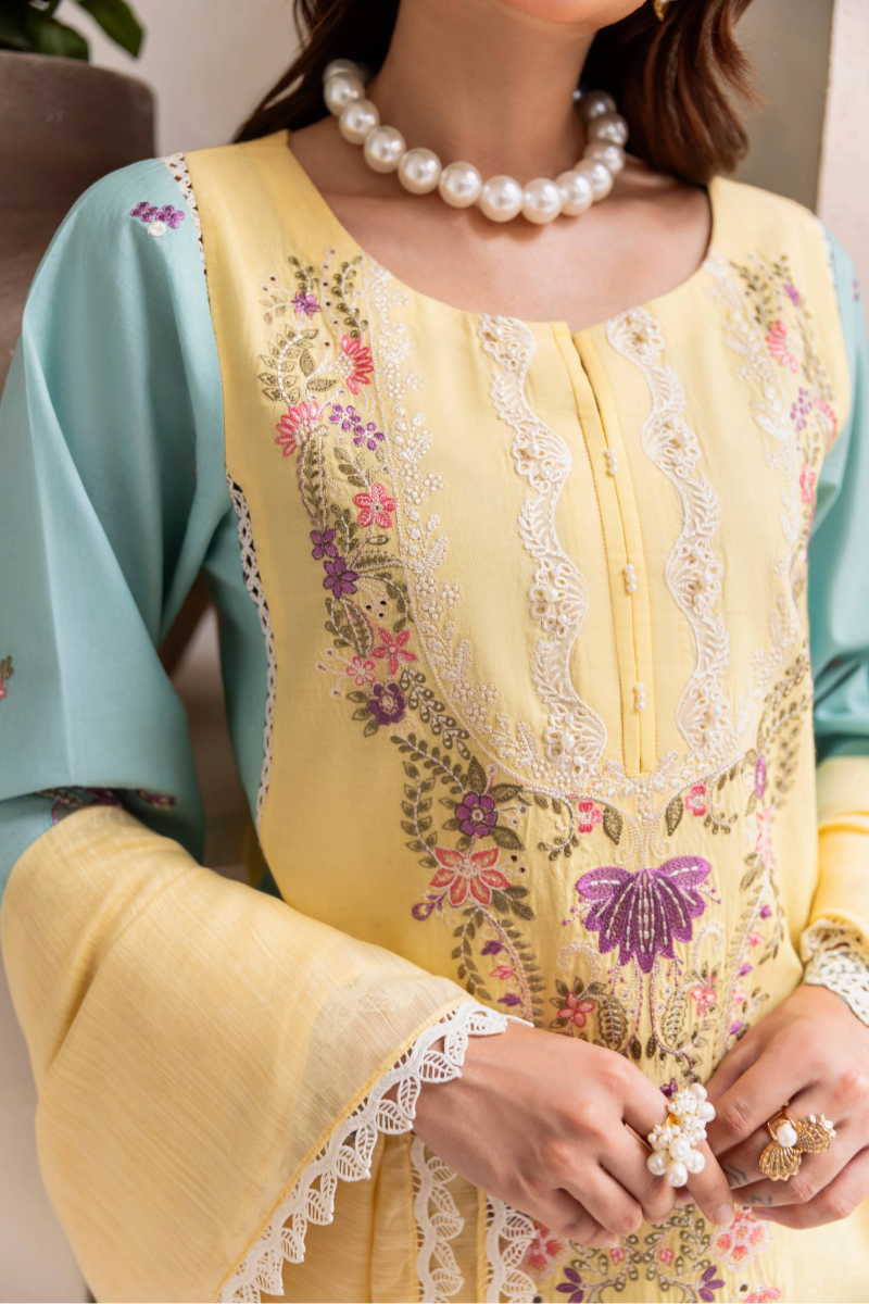 Manara | Mgrolia Garden 25 | MACARON -  Manara Ladies Clothes - Original Designer Dress - House of Maryam