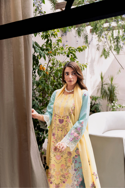 Manara | Mgrolia Garden 25 | MACARON -  Manara Ladies Clothes - Original Designer Dress - House of Maryam