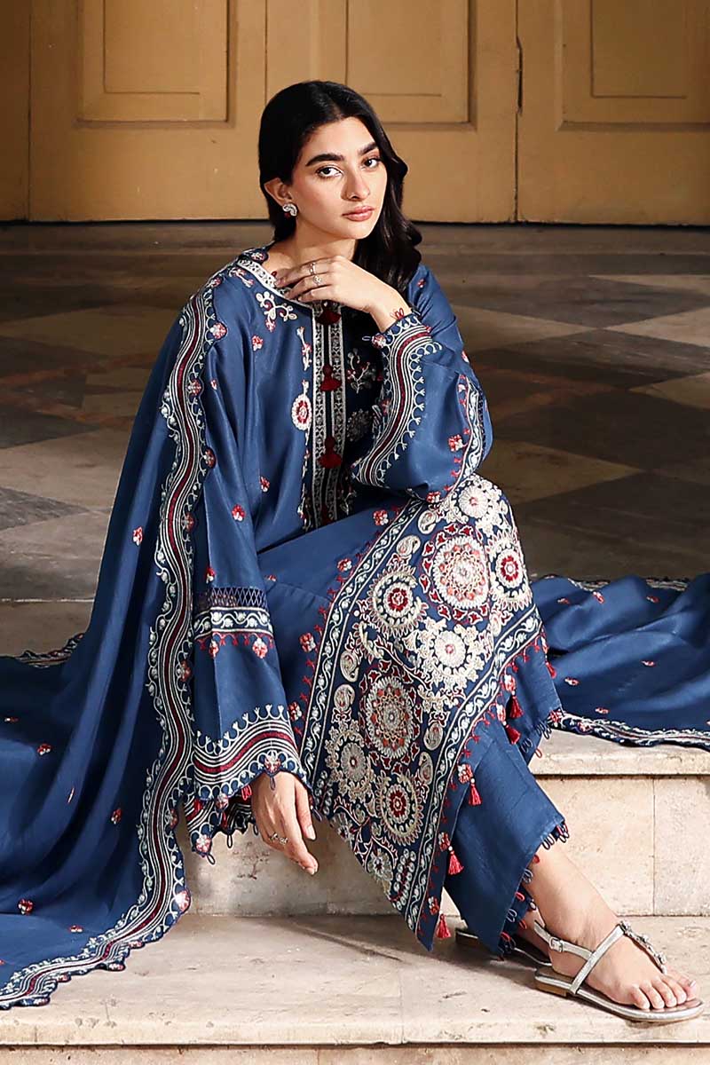 Cross Stitch | Khaddar Linen 25 | MOONLIT GARDEN, image 4