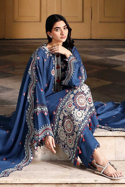 Cross Stitch | Khaddar Linen 25 | MOONLIT GARDEN