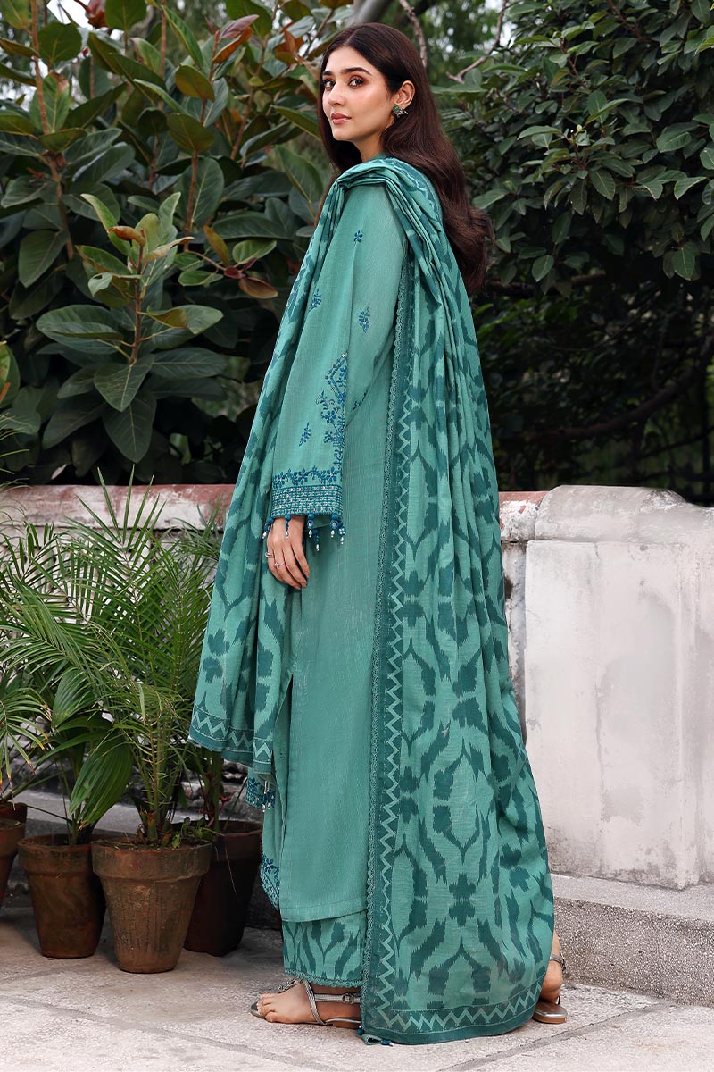 Cross Stitch | Khaddar Linen 25 | FLEUR WHISPER