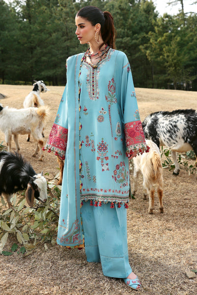 Zaha | Lawn 25 | RHEA (ZL25-14 A) -  Zaha Ladies Clothes - Original Designer Dress - House of Maryam