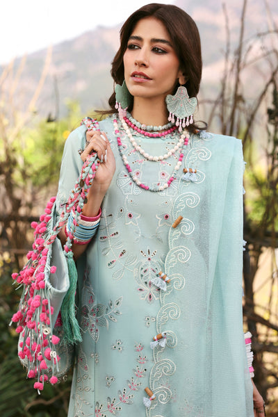 Zaha | Lawn 25 | AABROO (ZL25-05 A) -  Zaha Ladies Clothes - Original Designer Dress - House of Maryam
