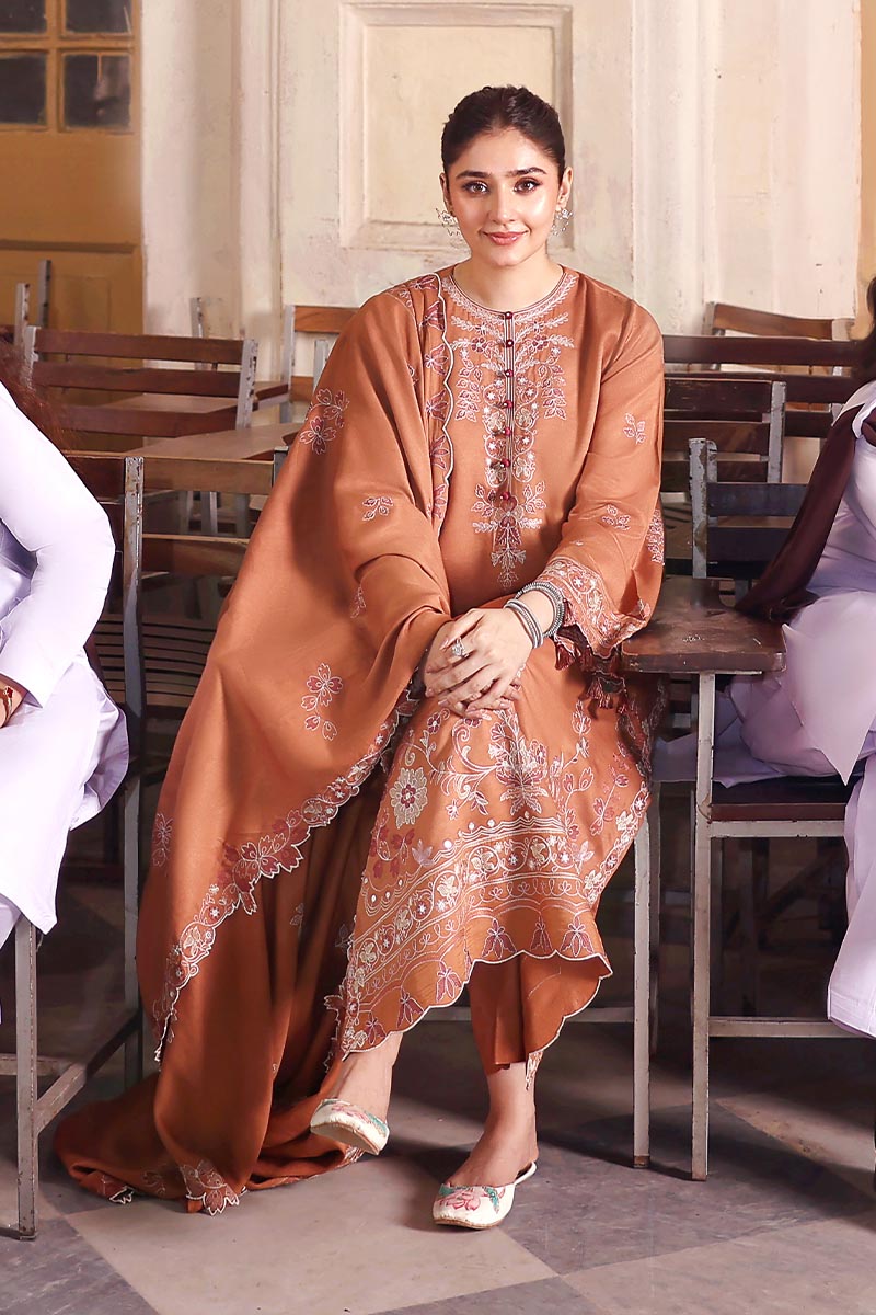 Cross Stitch | Khaddar Linen 25 | AUTUMN GLAZE-5